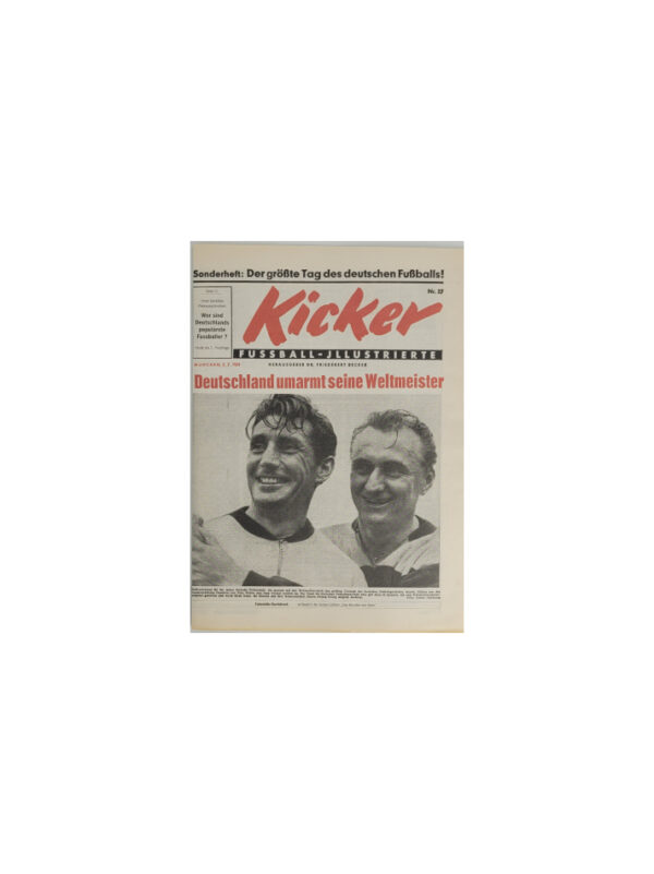 Zeitschrift Zeit Geschichte - Sportmagazin Kicker Das Wunder von Bern - Edition 50 Jahre  Faksimile – Bild 2