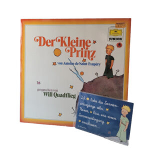 LP Schallplatte Vinyl LP Der kleine Prinz - von Antoine de Saint-Exupéry - incl. Postkarte