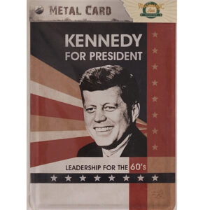 Blechpostkarte Kennedy For President (Nostalgic Art)