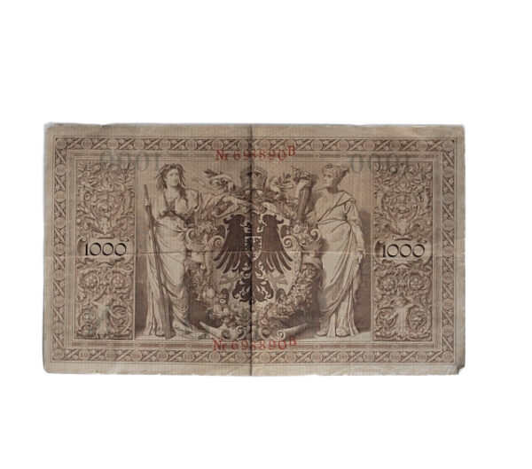Dies & Das 1000 Reichsmark 1910 -original- – Bild 2