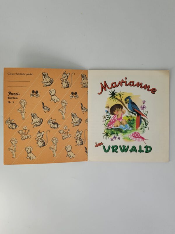 Kinderbuch Puzzi 3 - Marianne im Urwald – Bild 3