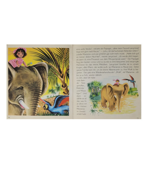 Kinderbuch Puzzi 3 - Marianne im Urwald – Bild 2