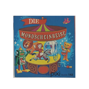Kinderbuch Pixi Buch 142 - Die Mondscheinreise - Carlsen Verlag 1969