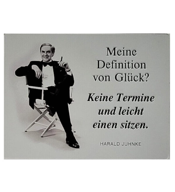 Big Magnet XL "Juhnke - Meine Definition von Glück"