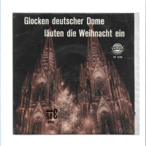 Flohmarkt Vinyl Single Glocken deutscher Dome läuten die Weihnacht ein