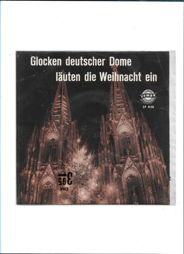 Flohmarkt Vinyl Single Glocken deutscher Dome läuten die Weihnacht ein