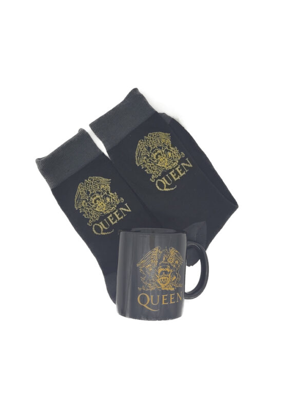 Angebot "Geschenkset 13"  Queen - Becher und Socken