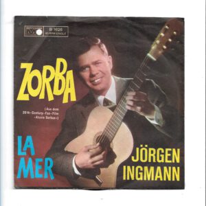 Flohmarkt Vinyl Single Jørgen Ingmann  Zorba / La Mer - Metronome 1965