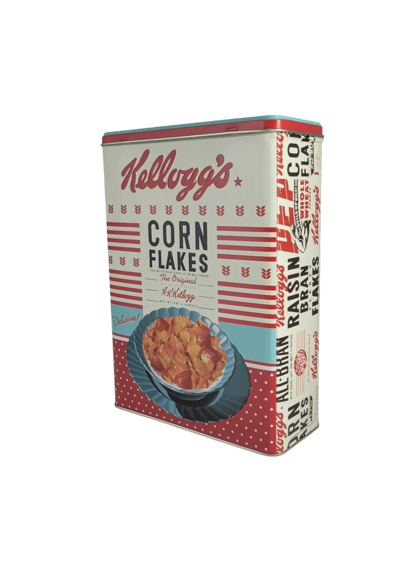 Vorratsdose Blechdose XL Kellogs Girl Corn Flakes Collage 4L (Nostalgic Art) – Bild 2