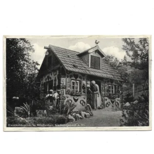 Foto Ansichtskarte Märchenpark Niederheimbach Hänsel und Gretel