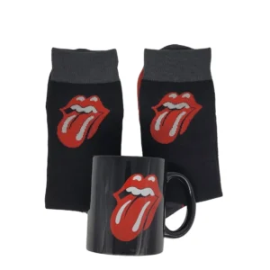 Angebot "Geschenkset 17" Rolling Stones - Becher und Socken
