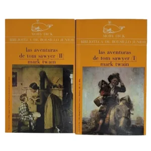 „Las Aventuras de Tom Sawyer (I & II) – Mark Twain, Biblioteca de Bolsillo Junior, Alianza Editorial, spanische Ausgabe 2. Auflage 1978.“